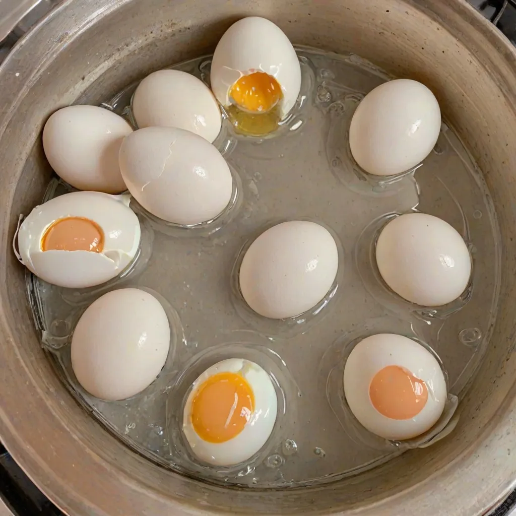 Jak ugotować jajka na twardo bez pęknięć?