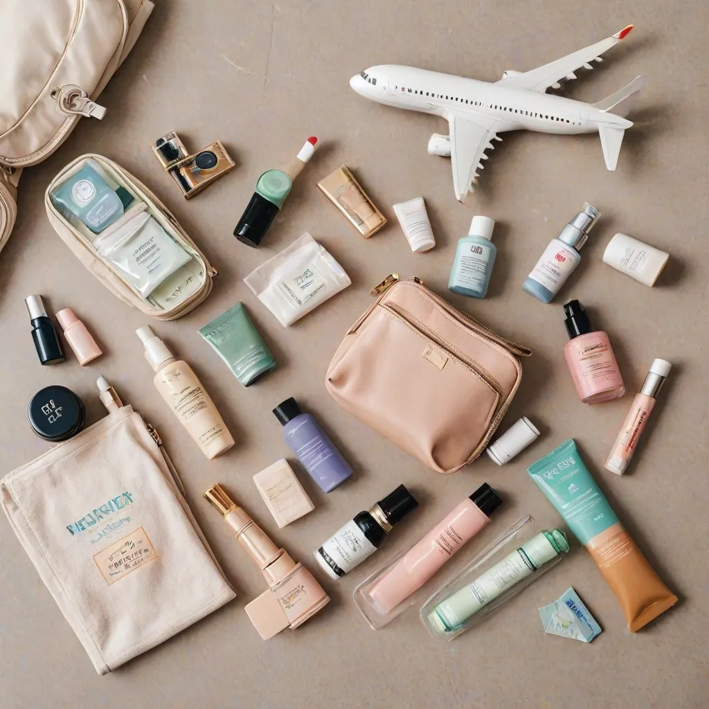 Jakie kosmetyki do samolotu?