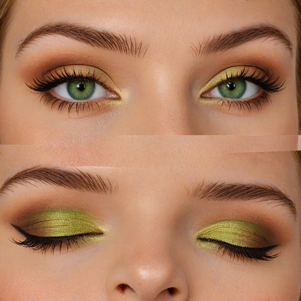 Jaki makijaż do zielonych oczu?