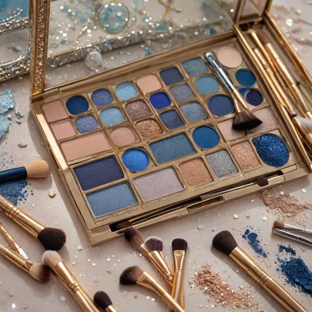 Jakie cienie do niebieskich oczu?