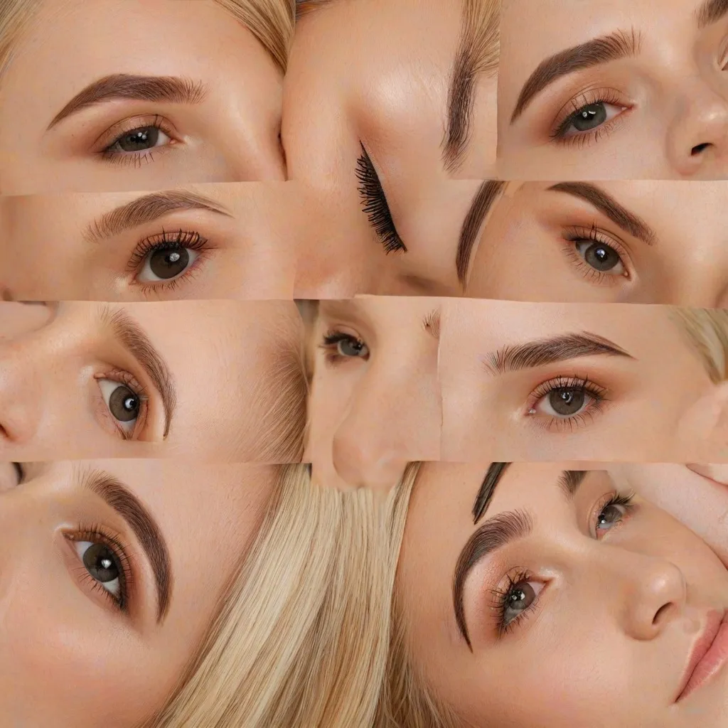 Jaki kolor brwi dla blondynek?