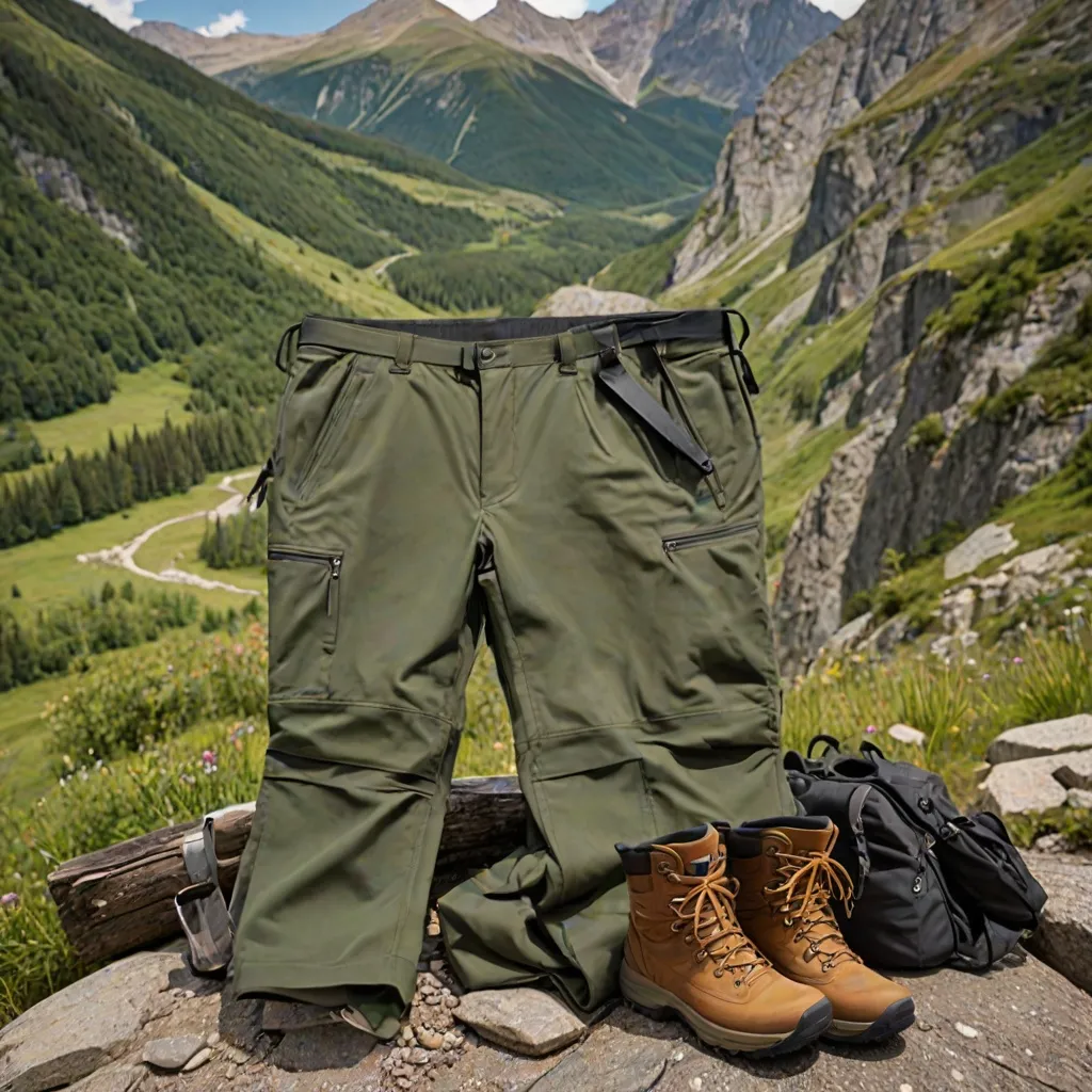 Jakie ubrać spodnie w podróż górską?