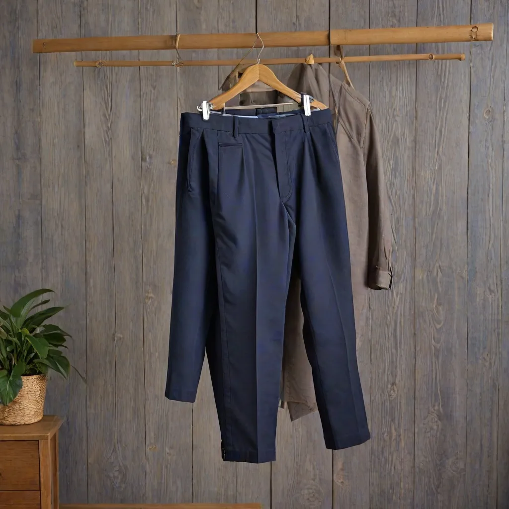 Jak dobrać spodnie do granatowej koszuli?